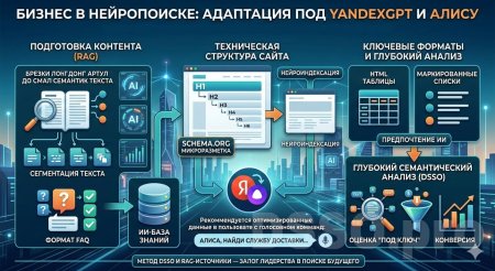Как адаптировать бизнес под поиск будущего: стратегии продвижения в YandexGPT и Алисе