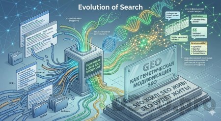 Эволюция поиска: почему GEO – не «убийца» SEO, а его высшая нервная деятельность