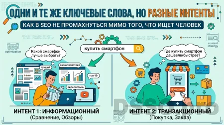Одни и те же ключевые слова, но разные интенты: как в SEO не промахнуться мимо того, что ищет человек